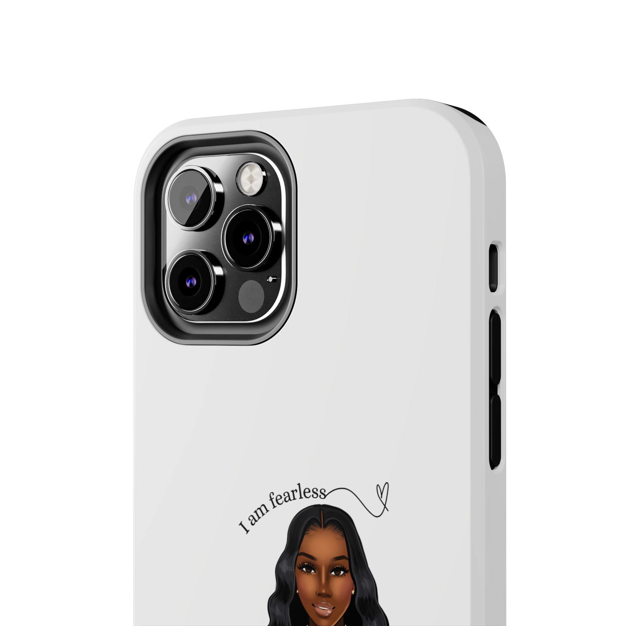 I am fearless chocolate Tough Phone Cases