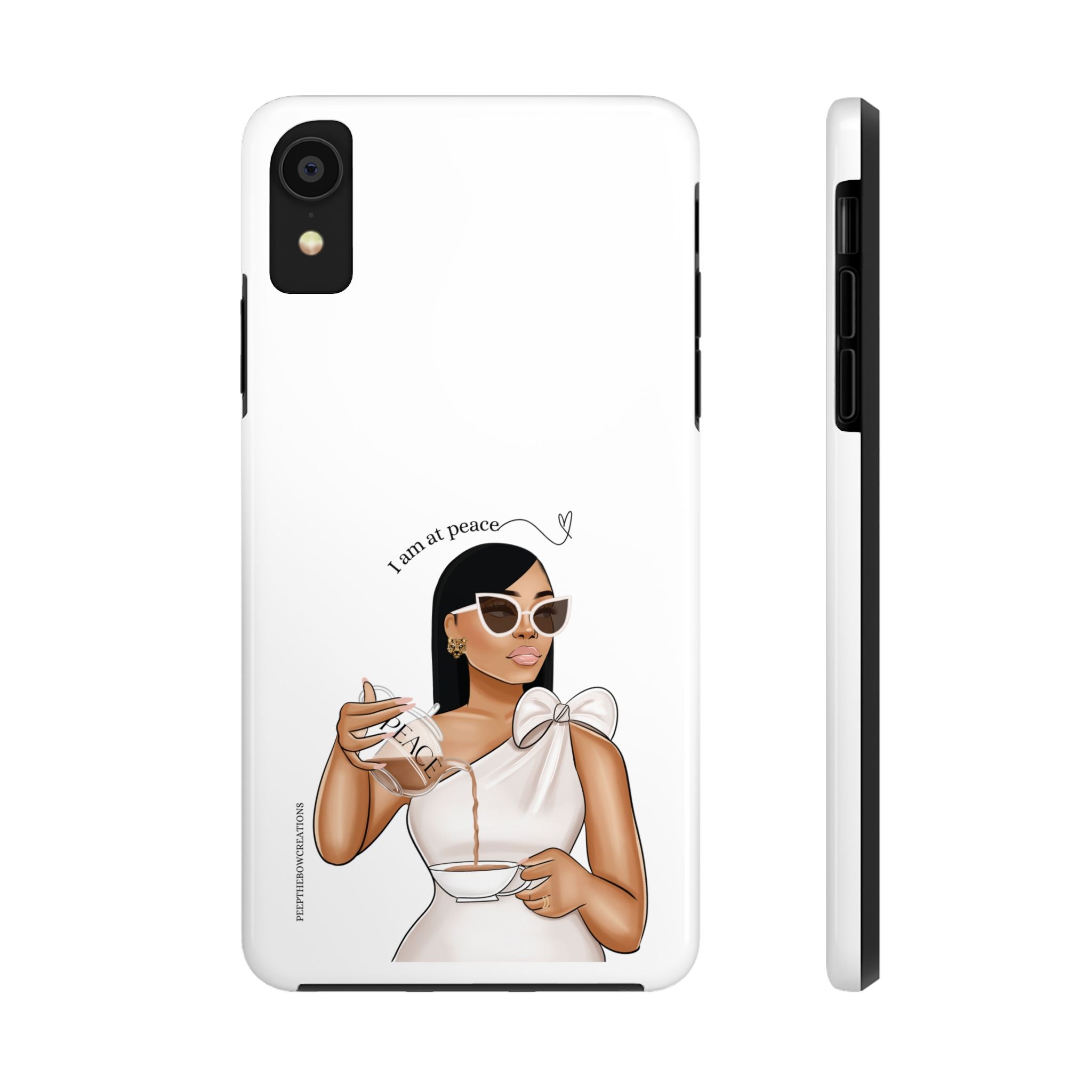 I am at peace vanilla Tough Phone Cases