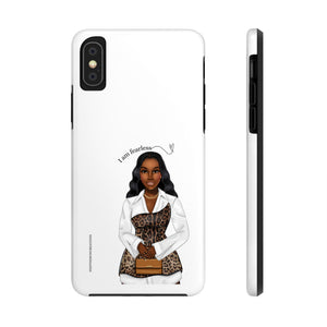 I am fearless chocolate Tough Phone Cases