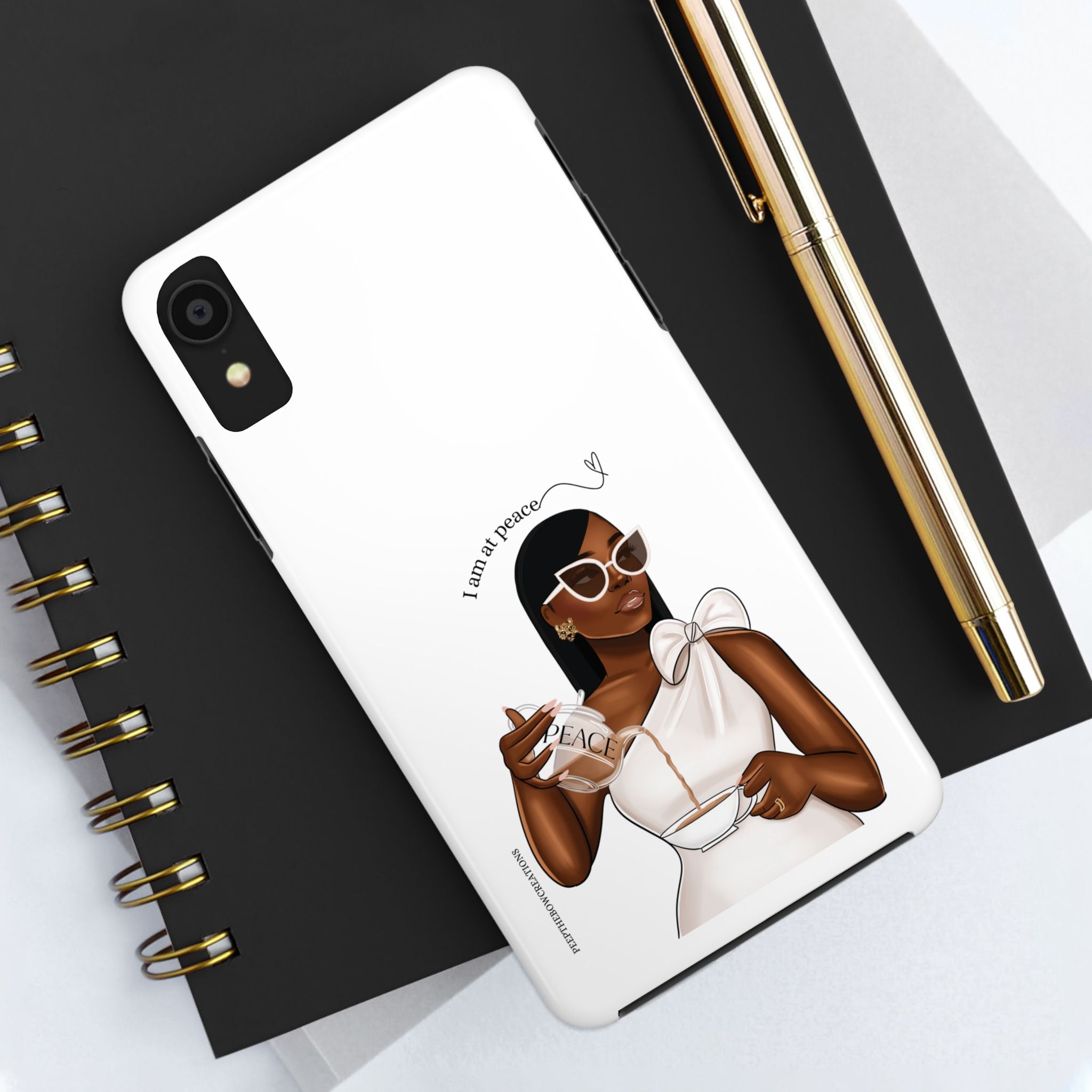 I am at peace chocolate Tough Phone Cases