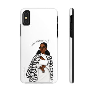 I am confident chocolate Tough Phone Cases