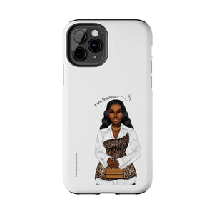 I am fearless chocolate Tough Phone Cases