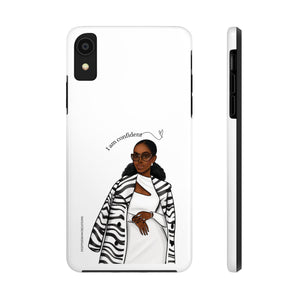 I am confident chocolate Tough Phone Cases