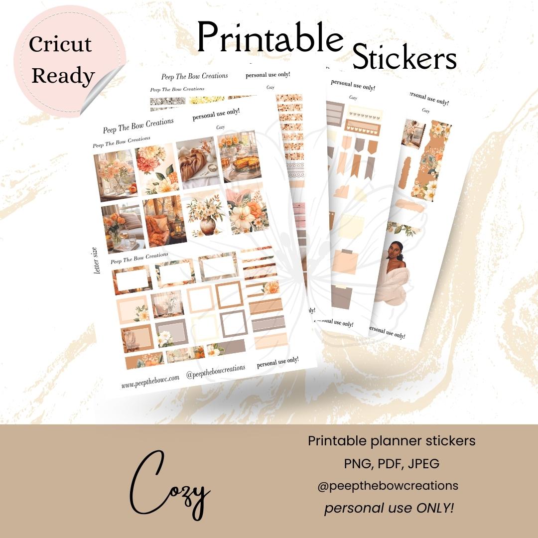 Cozy Sticker kit DSP-39