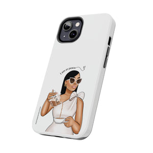 I am at peace vanilla Tough Phone Cases