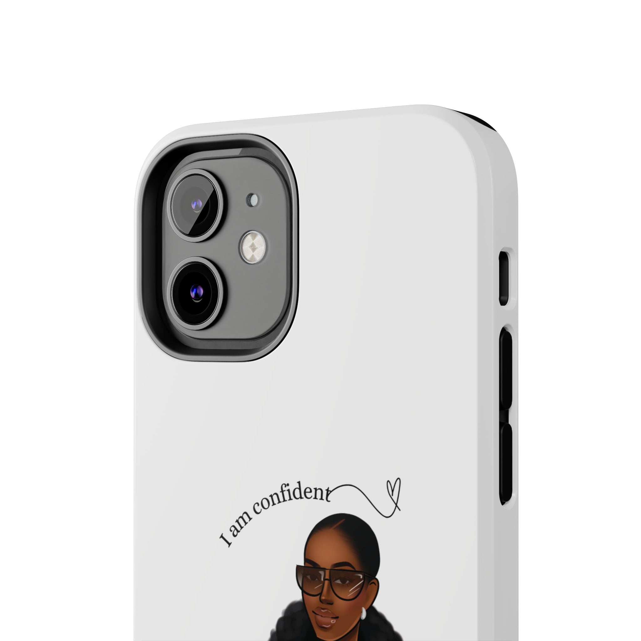 I am confident chocolate Tough Phone Cases