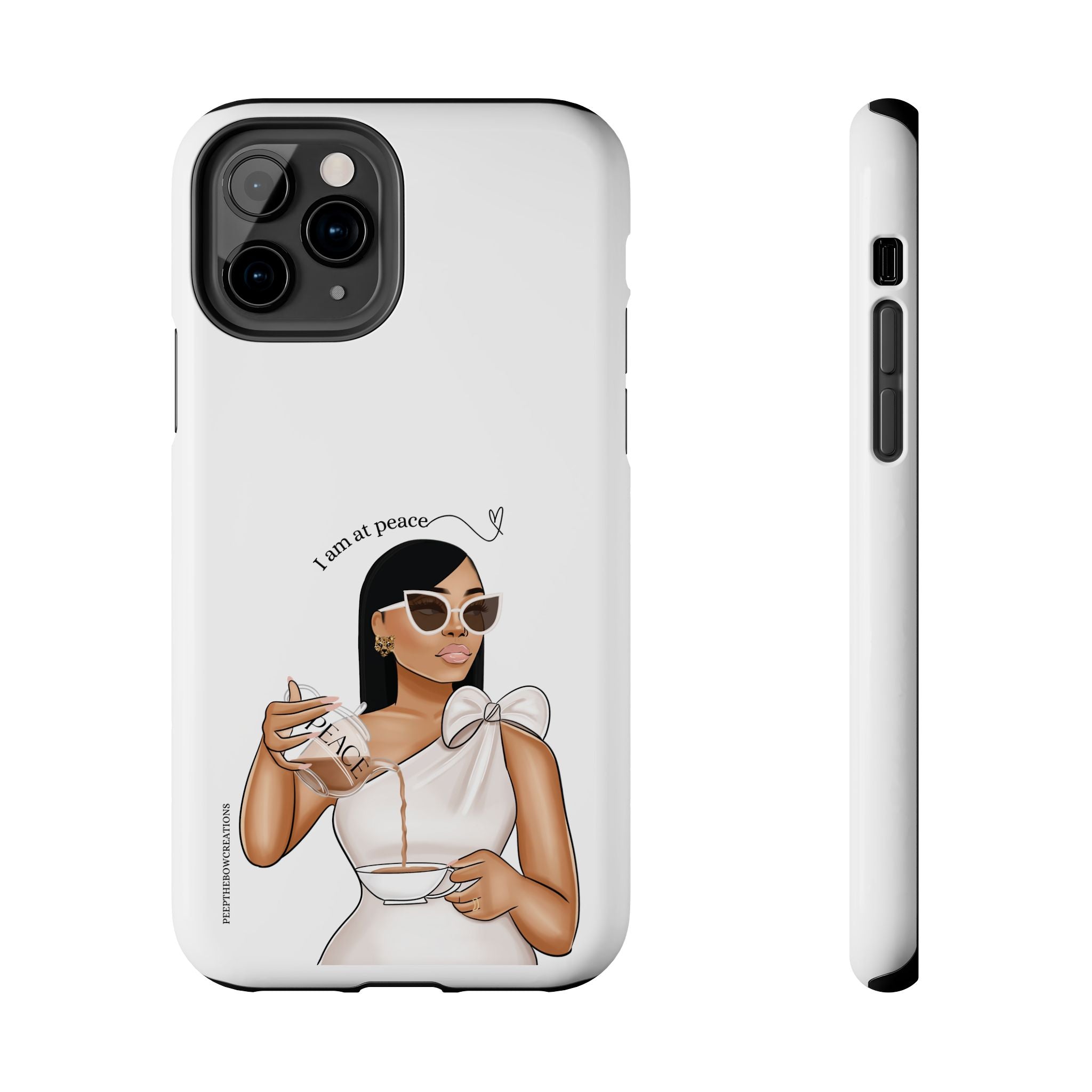 I am at peace vanilla Tough Phone Cases