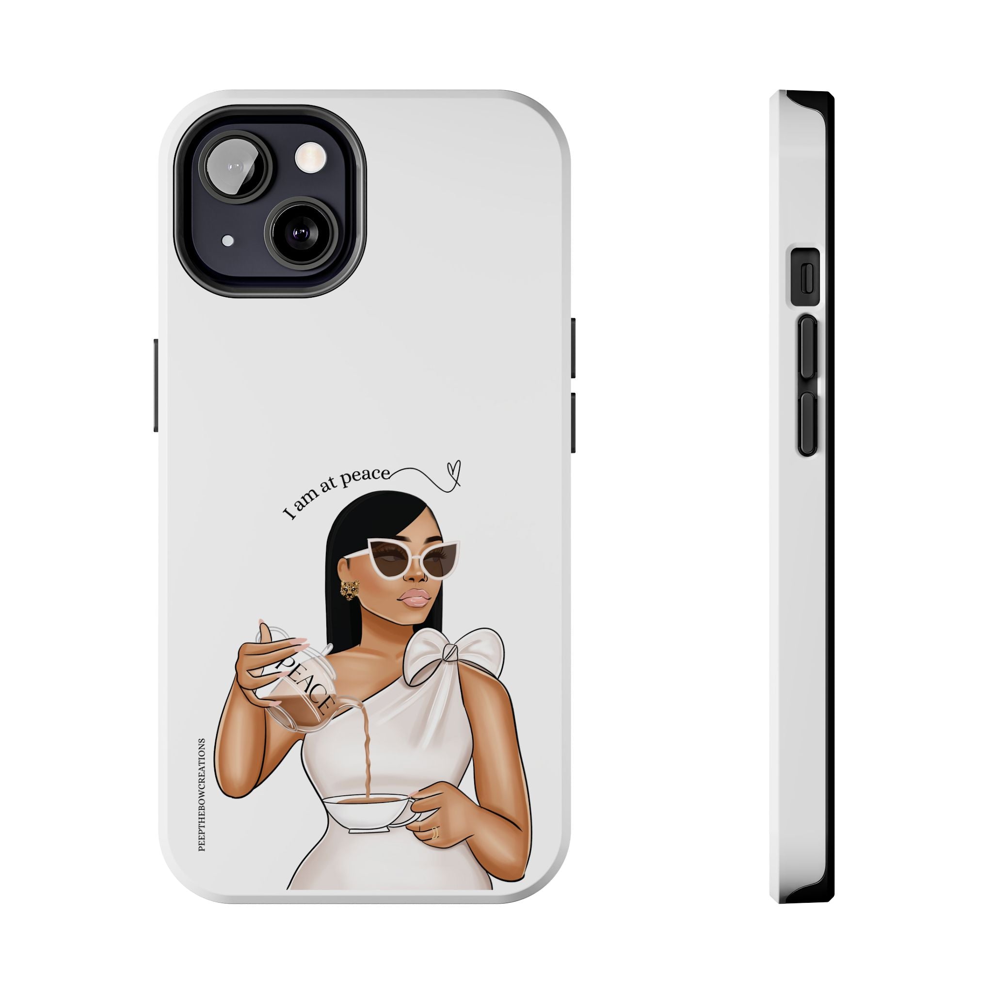 I am at peace vanilla Tough Phone Cases