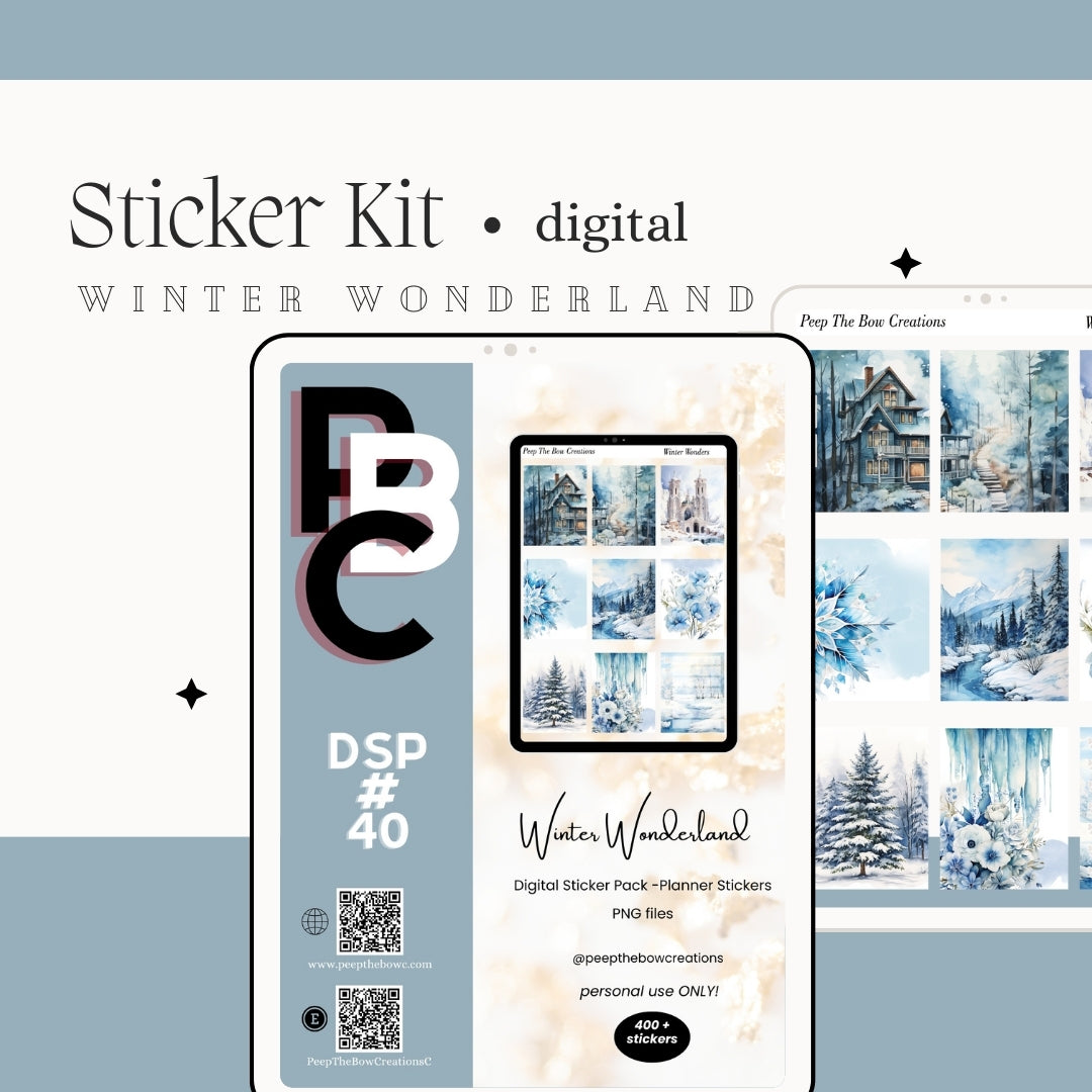 Winter Wonderland kit DSP 40