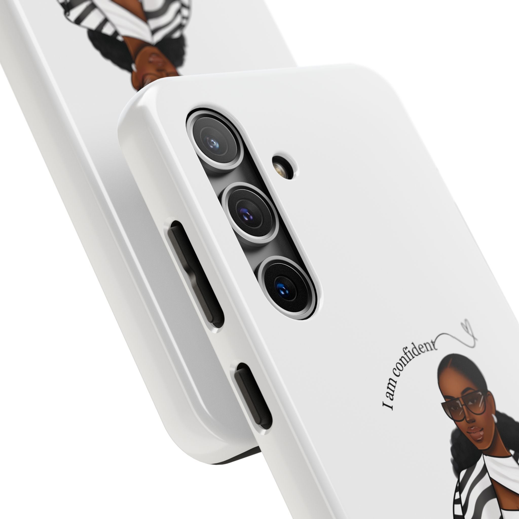 I am confident chocolate Tough Phone Cases