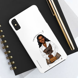 I am fearless chocolate Tough Phone Cases