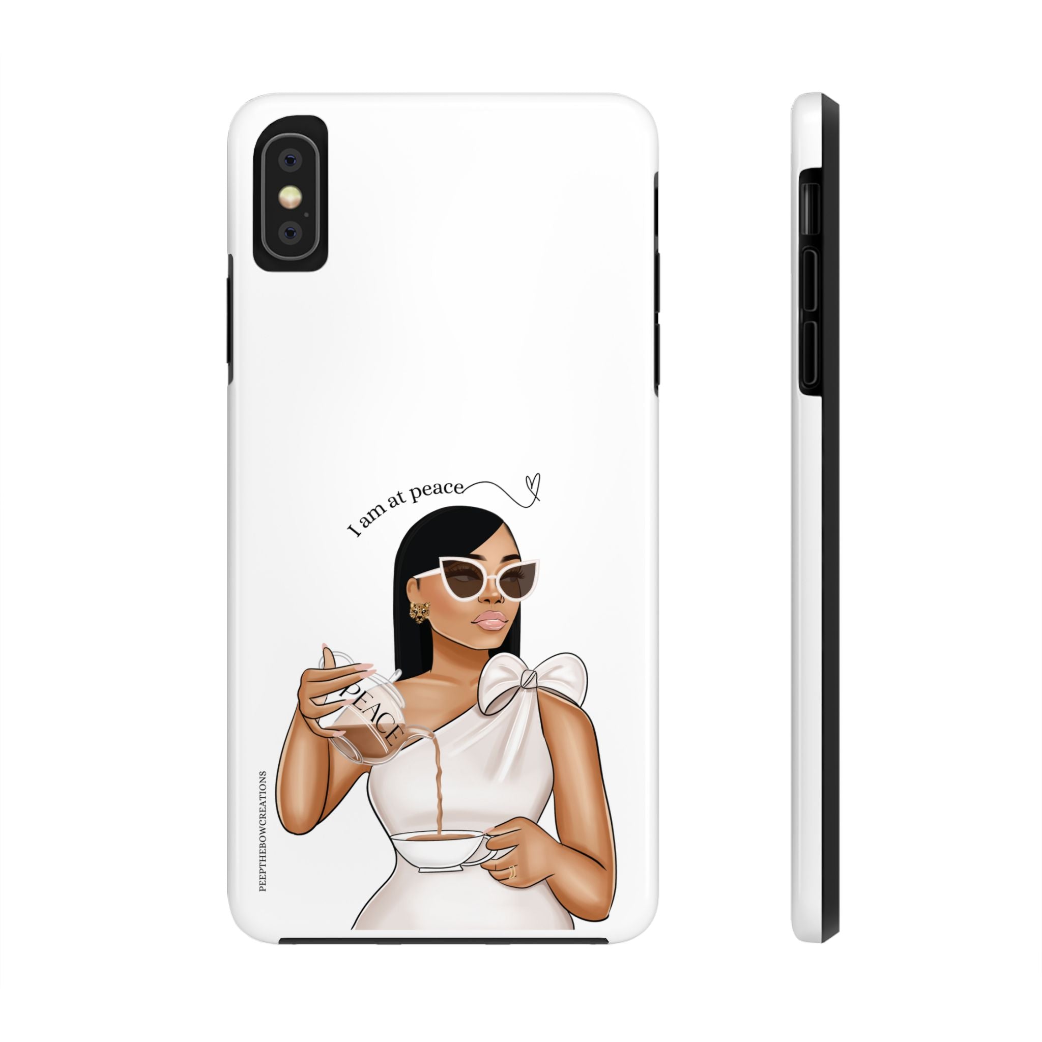 I am at peace vanilla Tough Phone Cases