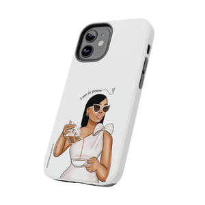 I am at peace vanilla Tough Phone Cases