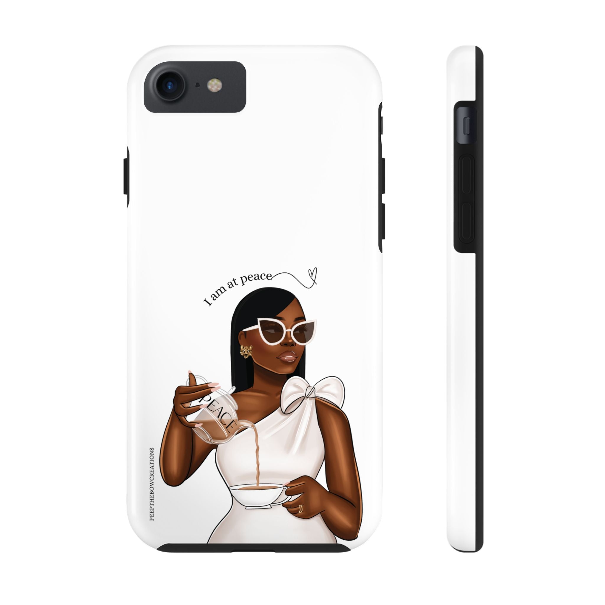 I am at peace chocolate Tough Phone Cases