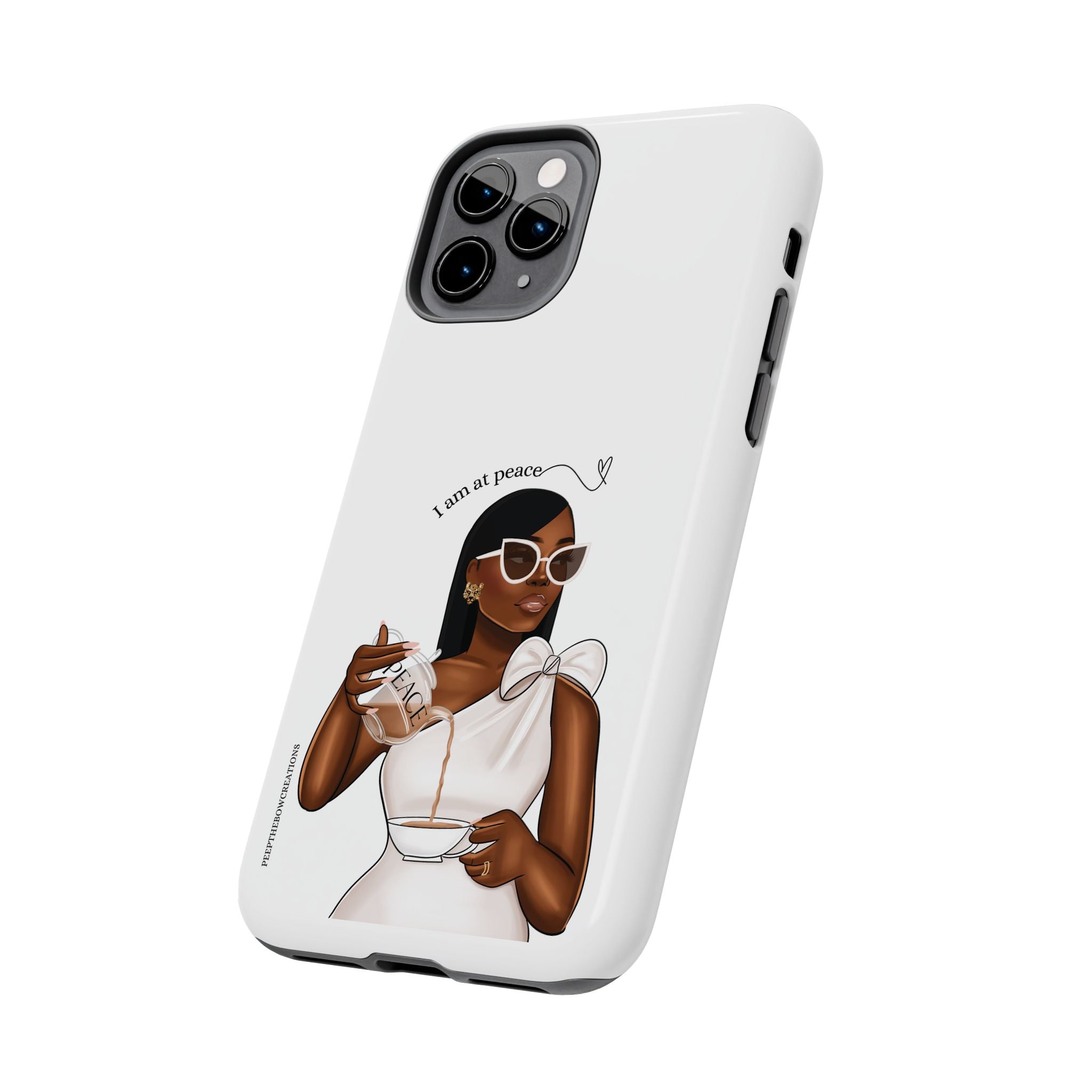 I am at peace chocolate Tough Phone Cases