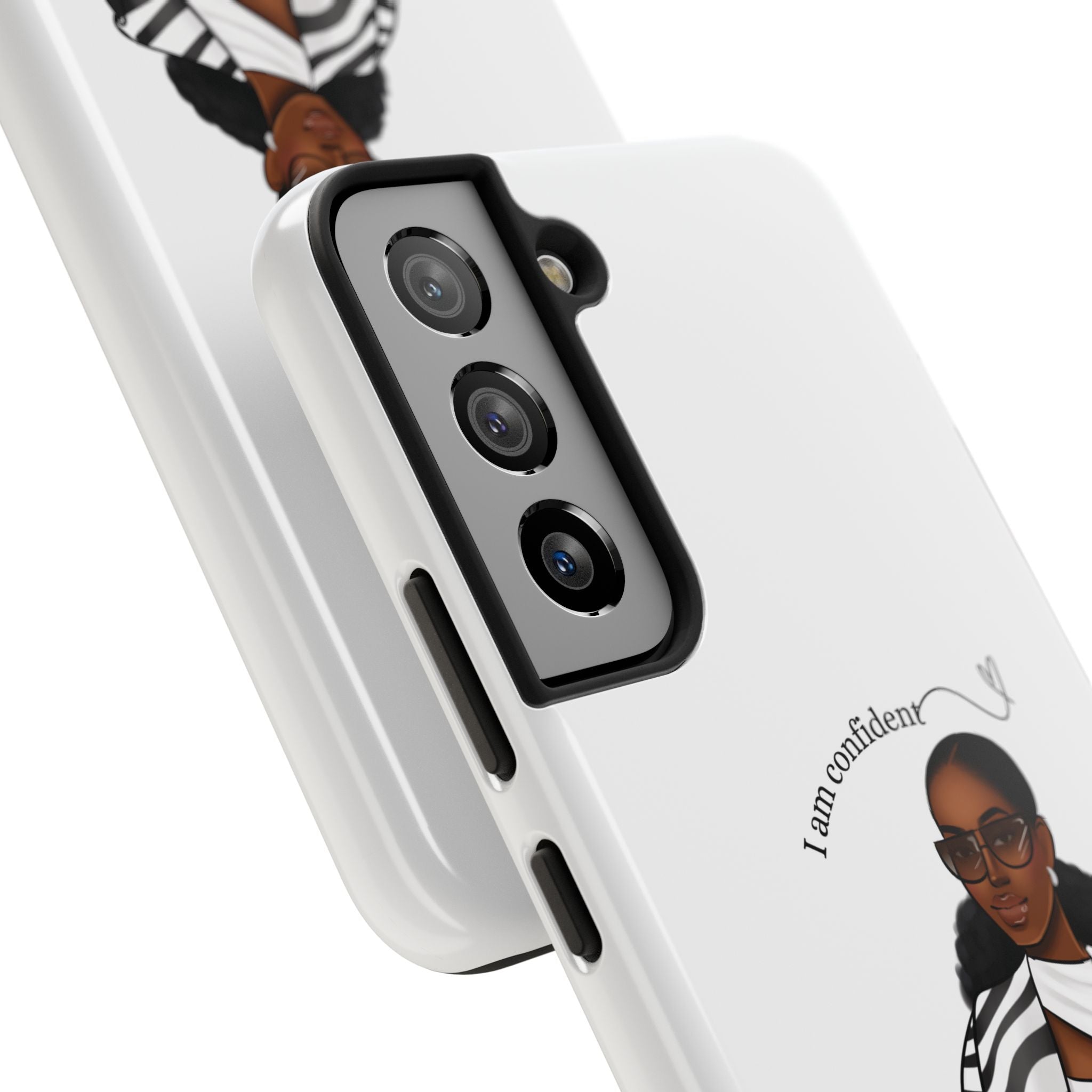 I am confident chocolate Tough Phone Cases