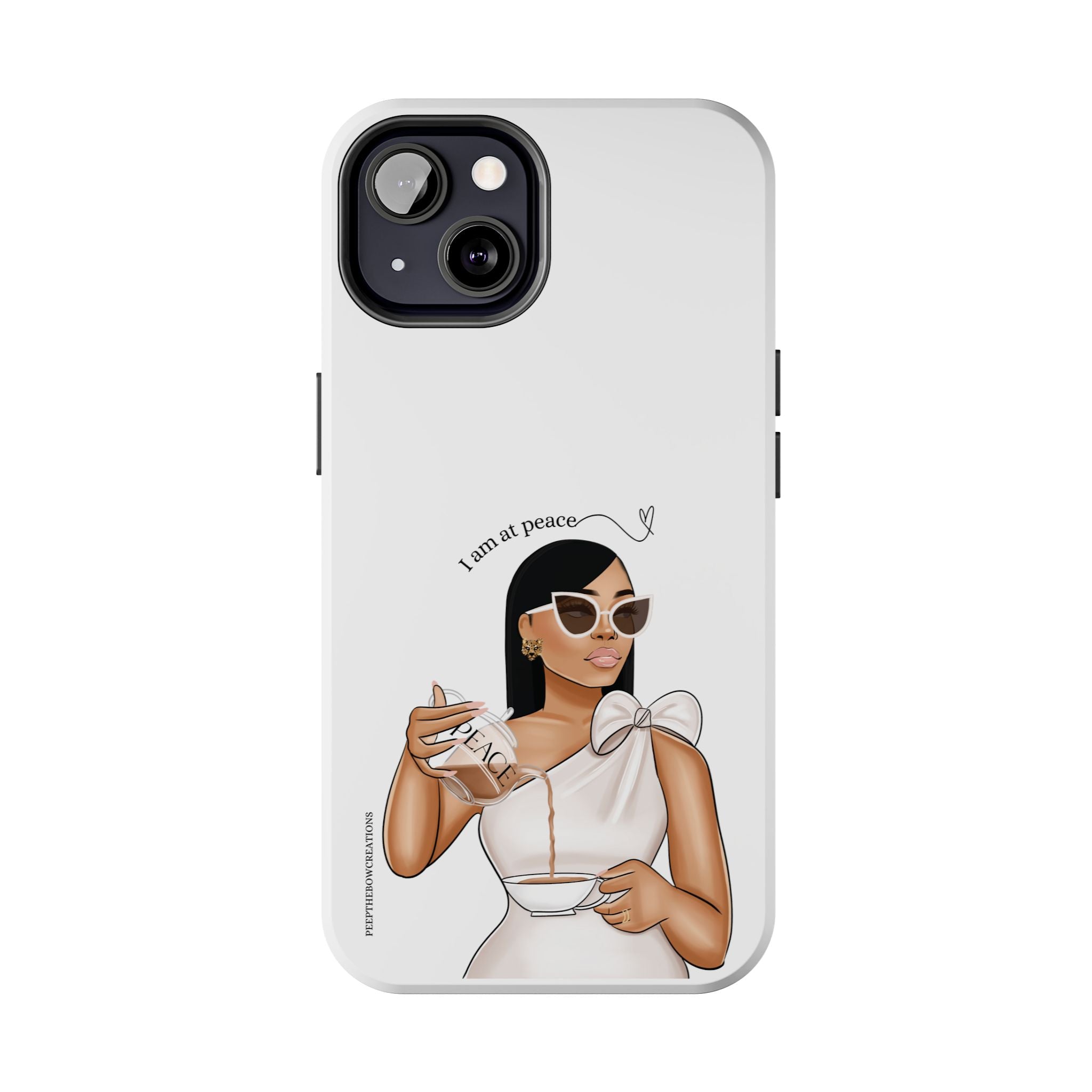 I am at peace vanilla Tough Phone Cases