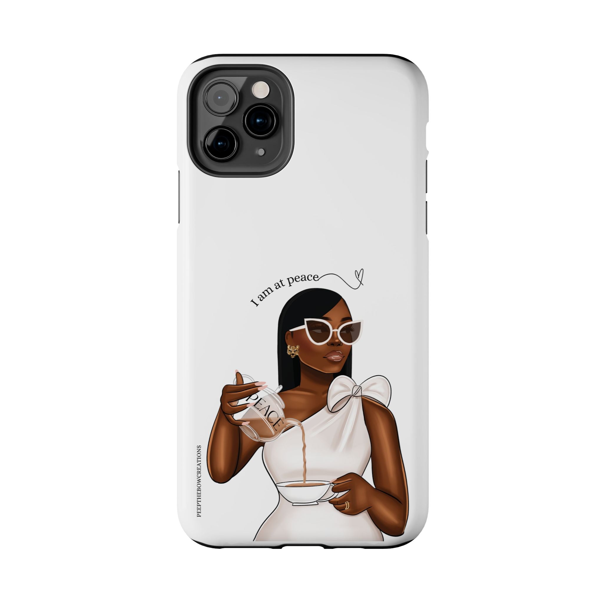 I am at peace chocolate Tough Phone Cases