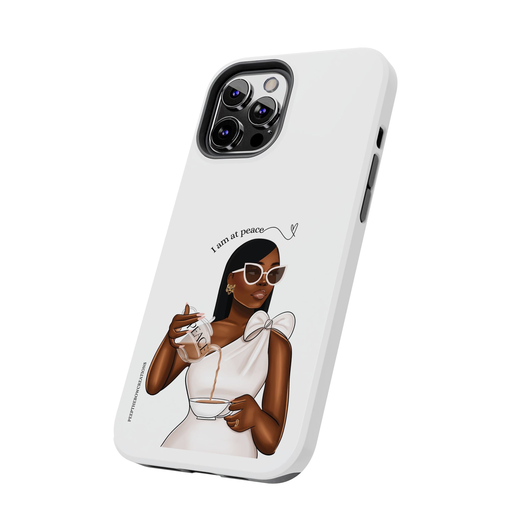 I am at peace chocolate Tough Phone Cases