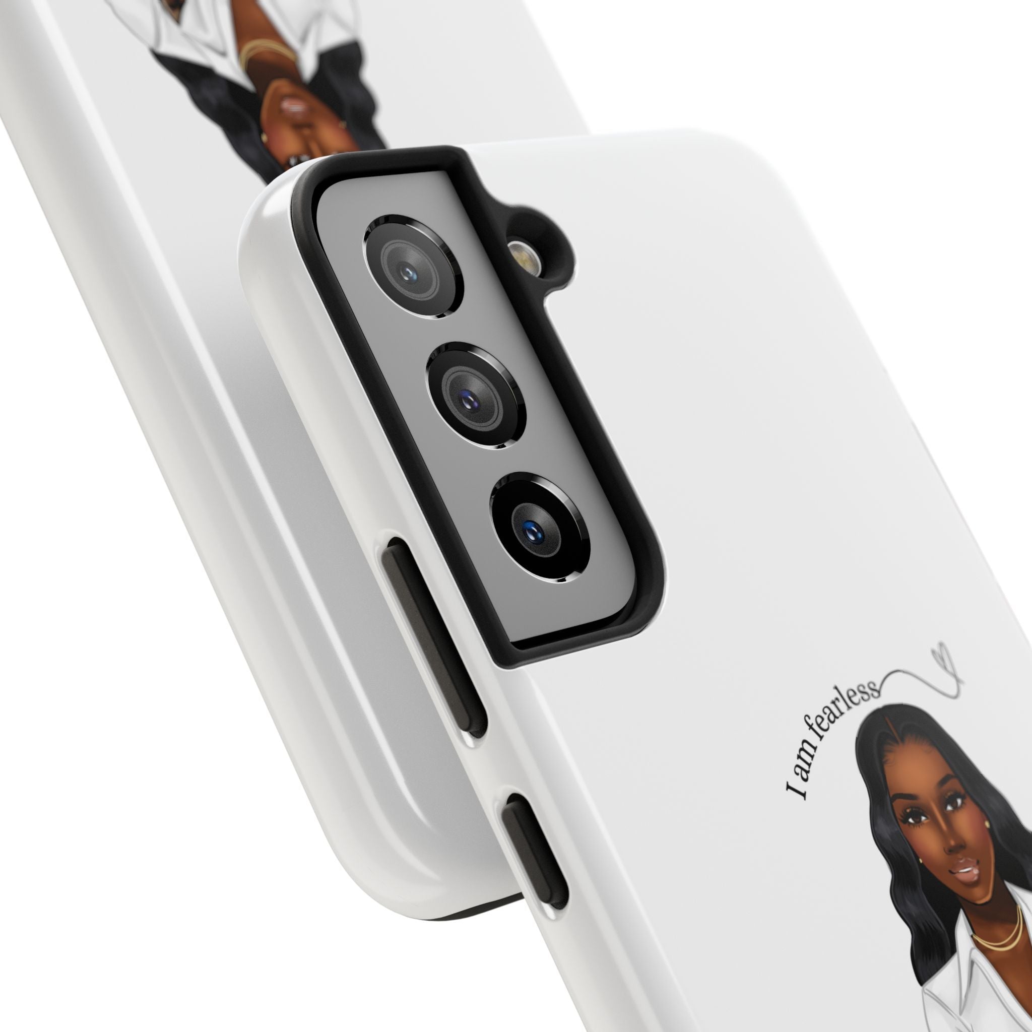 I am fearless chocolate Tough Phone Cases