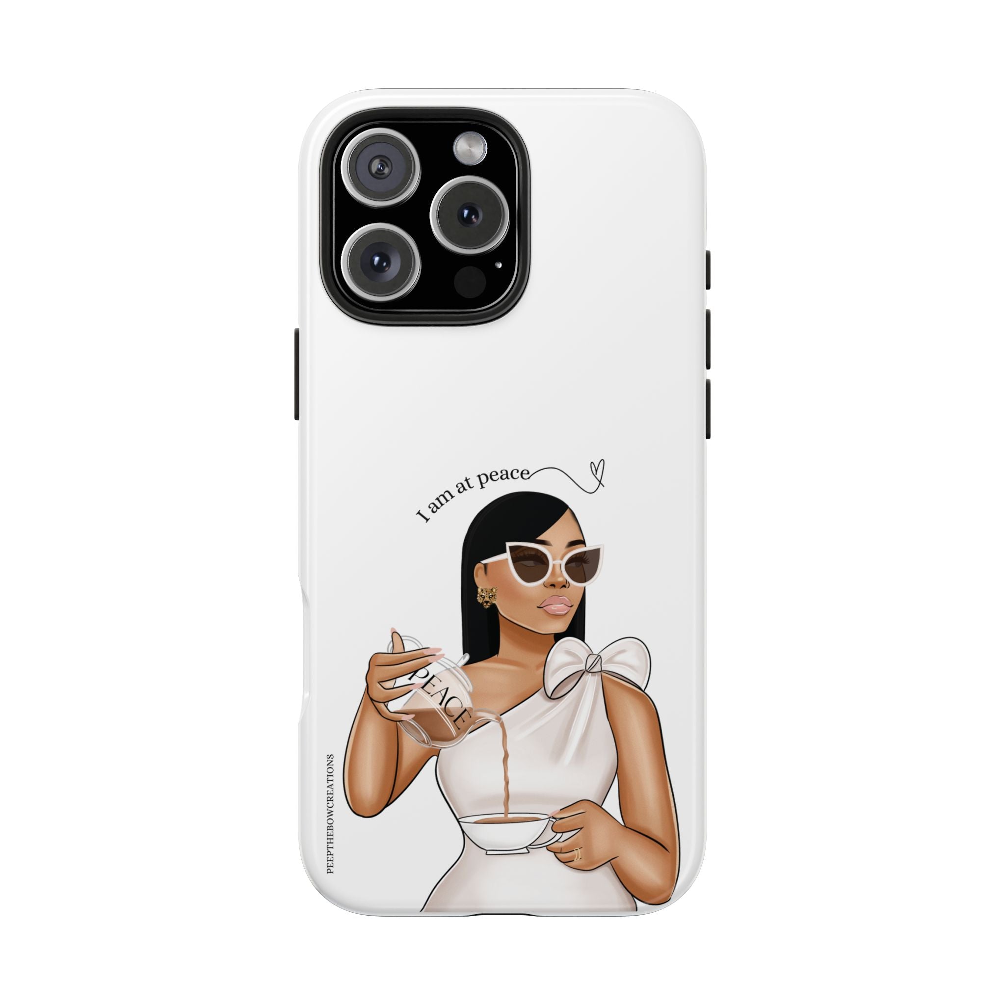 I am at peace vanilla Tough Phone Cases