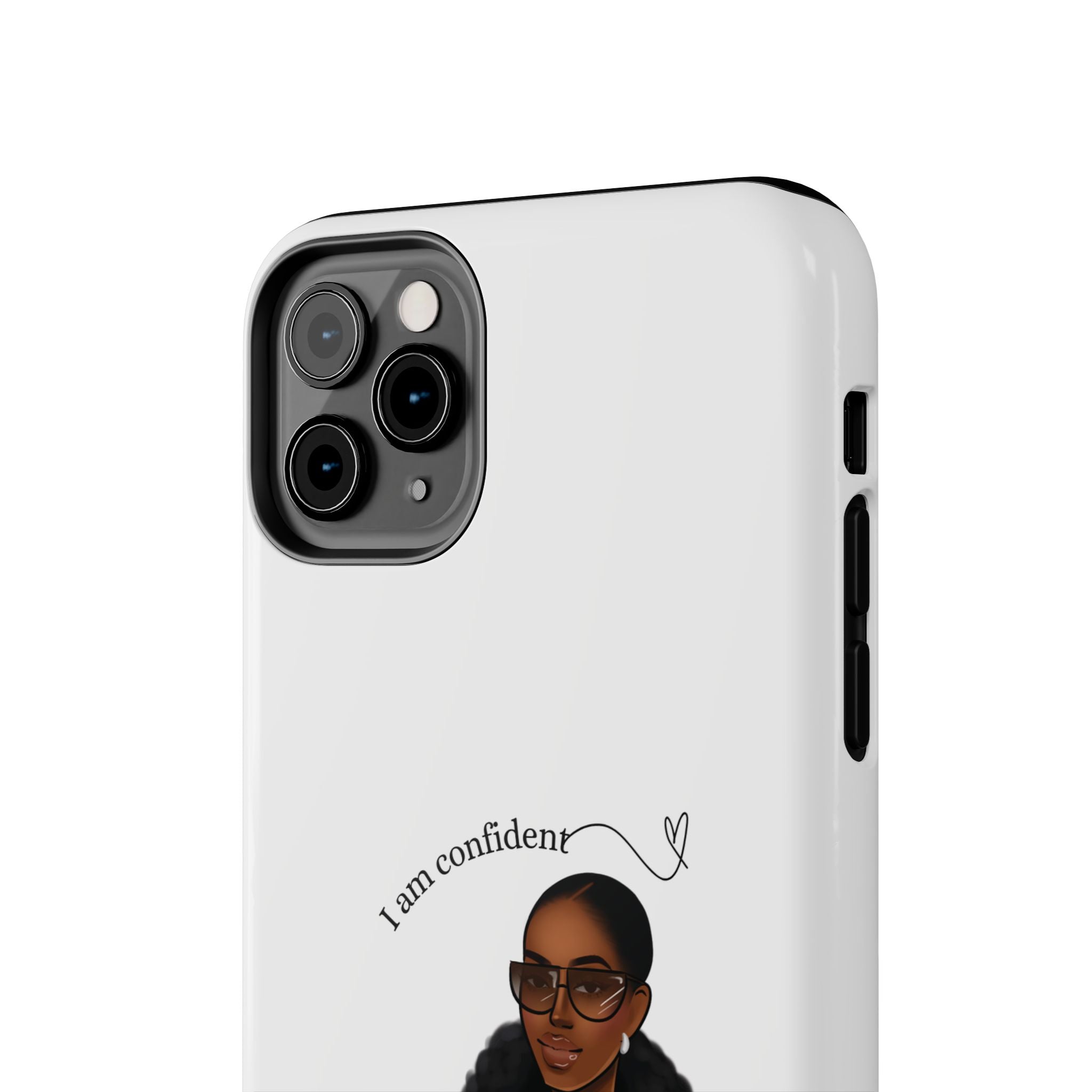 I am confident chocolate Tough Phone Cases