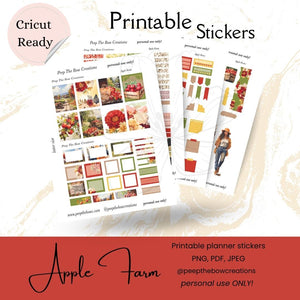 Apple Farm Sticker kit DSP-37