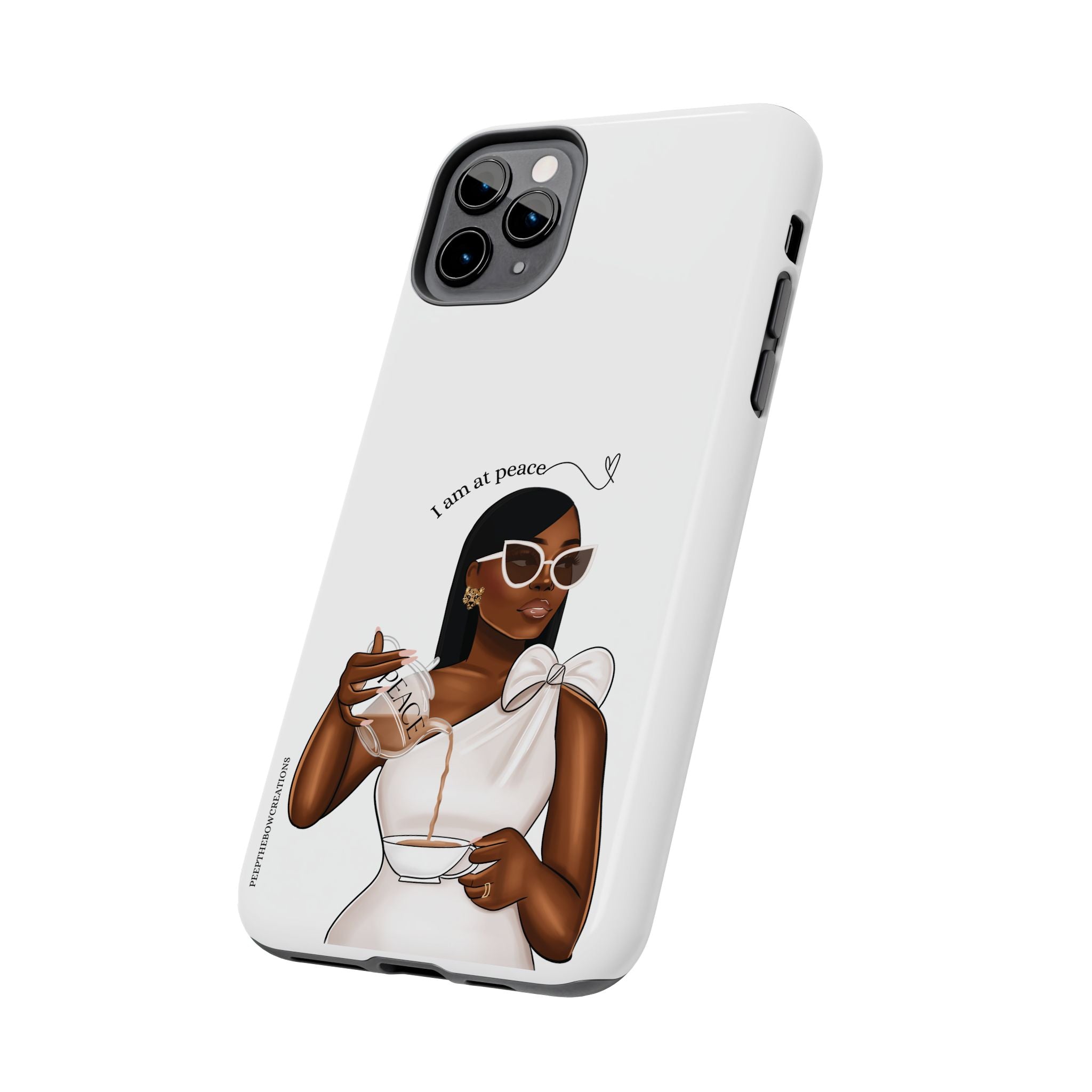 I am at peace chocolate Tough Phone Cases