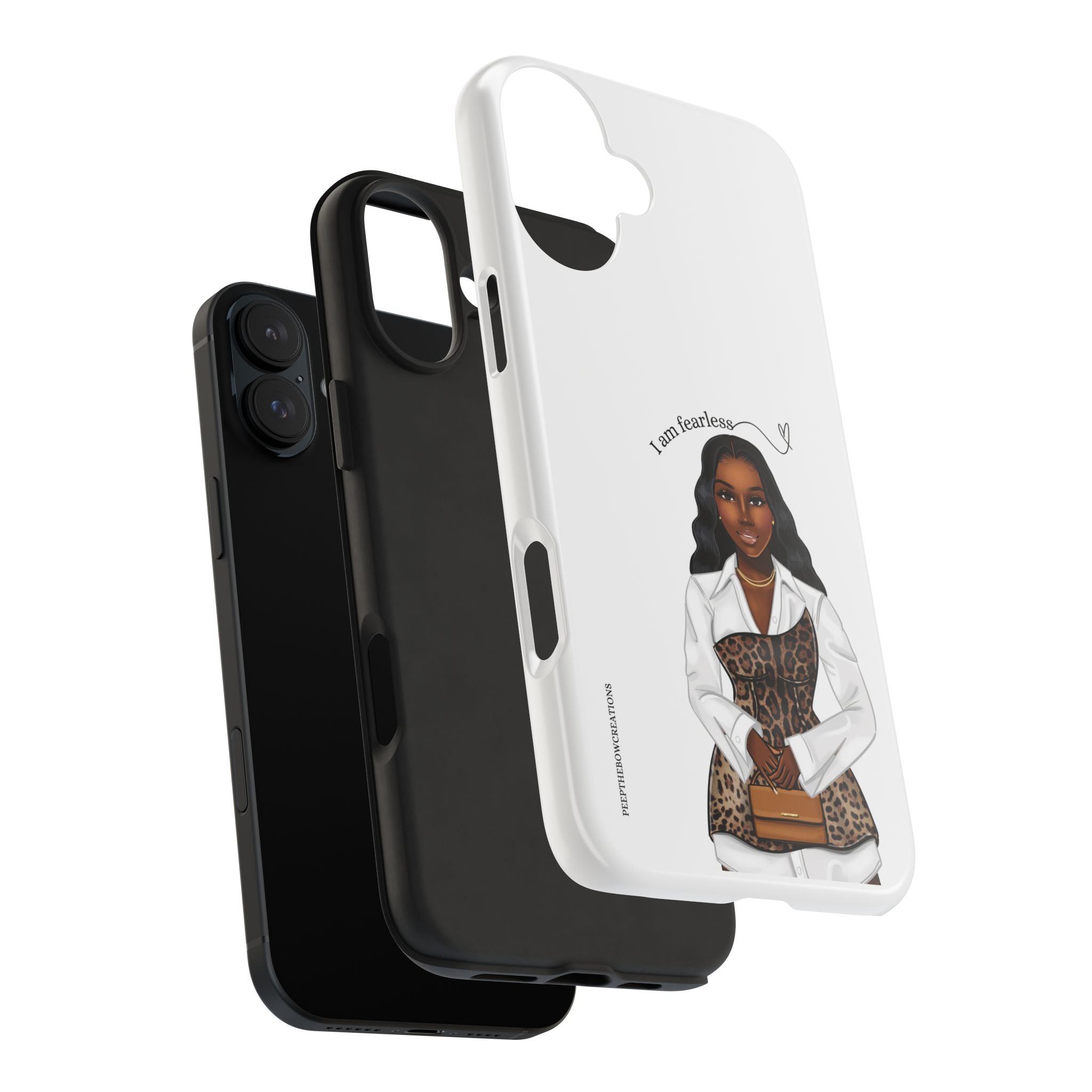 I am fearless chocolate Tough Phone Cases