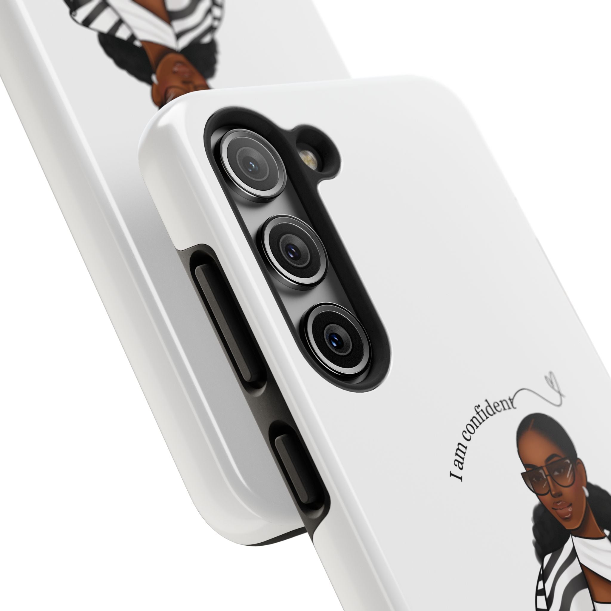 I am confident chocolate Tough Phone Cases