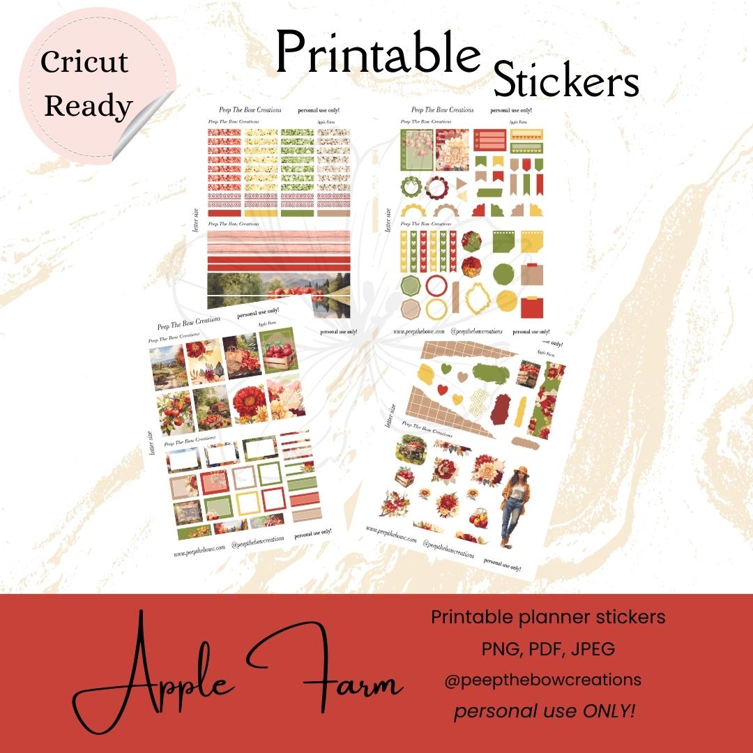 Apple Farm Sticker kit DSP-37