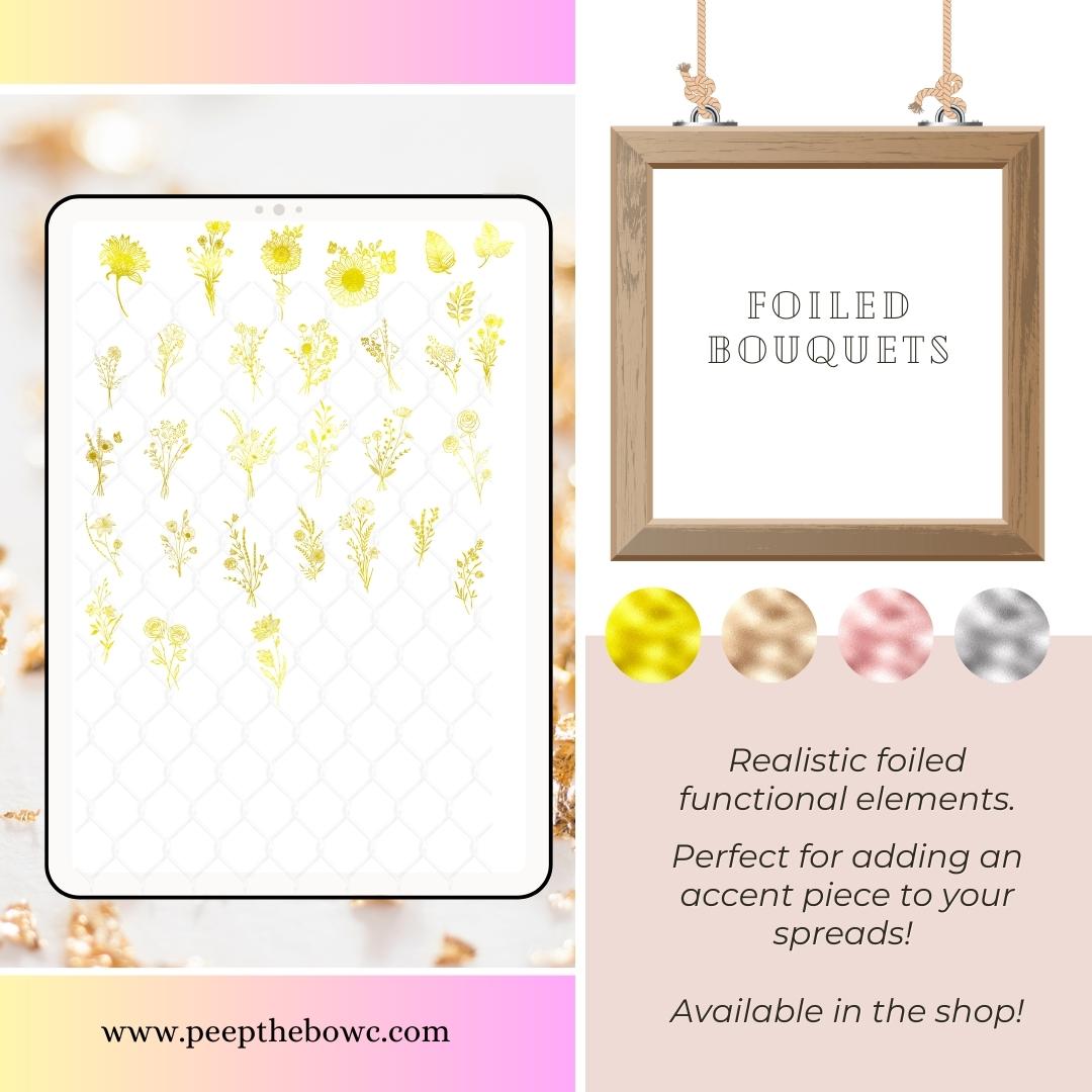 Foiled Bouquets (Discounted)