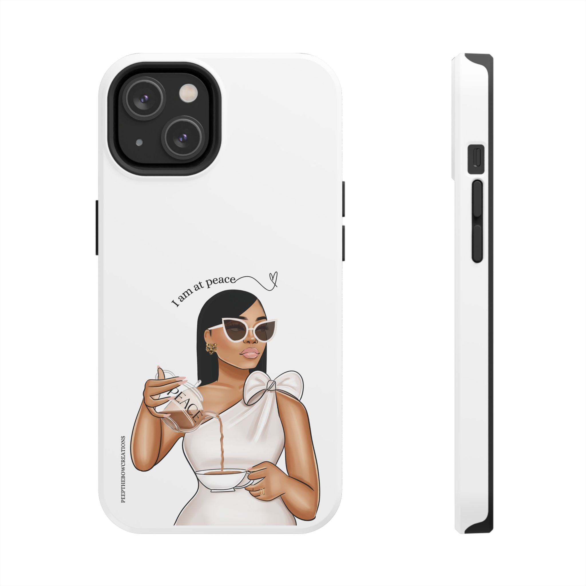 I am at peace vanilla Tough Phone Cases