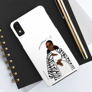 I am confident chocolate Tough Phone Cases