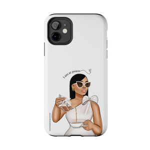 I am at peace vanilla Tough Phone Cases