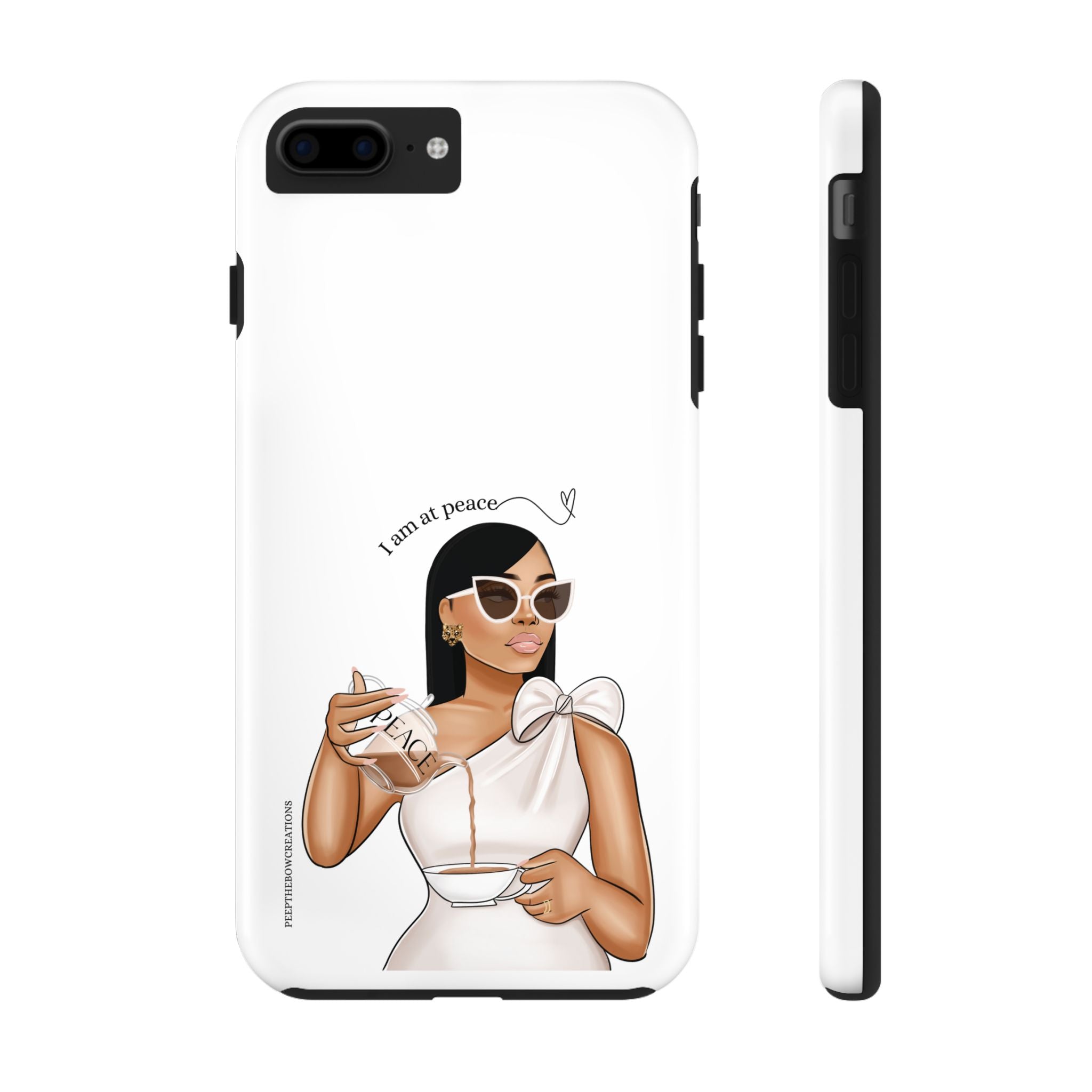 I am at peace vanilla Tough Phone Cases