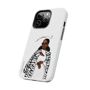 I am confident chocolate Tough Phone Cases