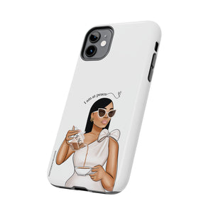 I am at peace vanilla Tough Phone Cases