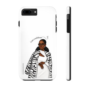 I am confident chocolate Tough Phone Cases