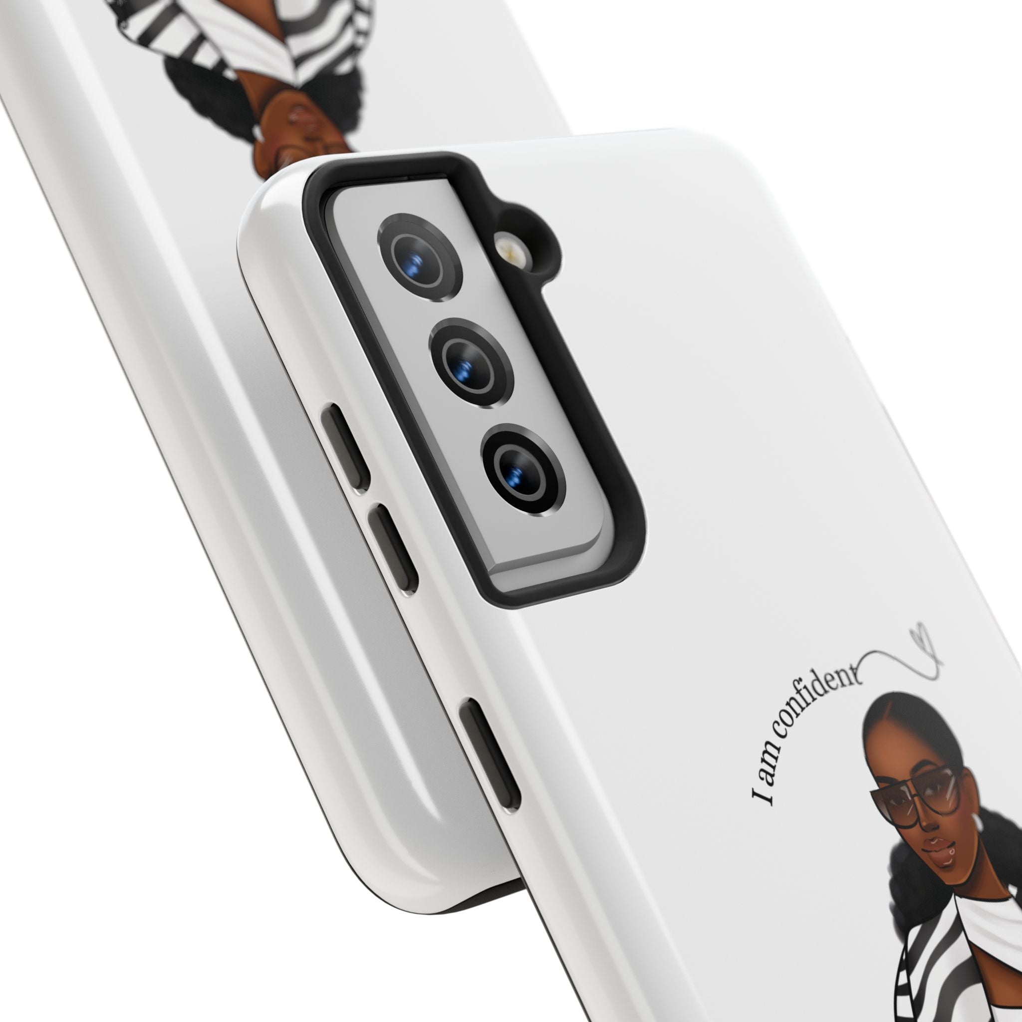 I am confident chocolate Tough Phone Cases