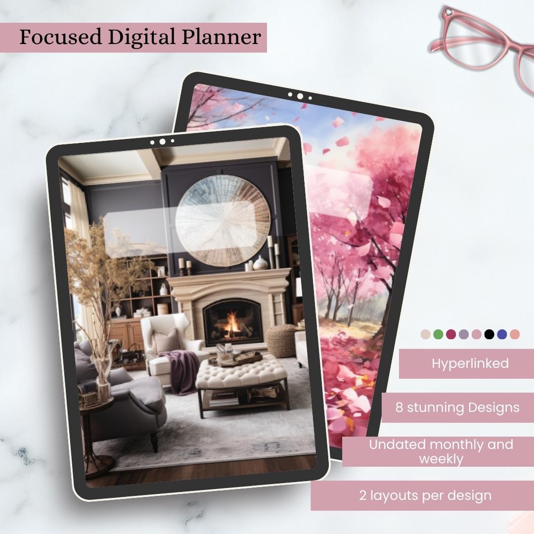 Focus Digital Planner 2024 - Undated