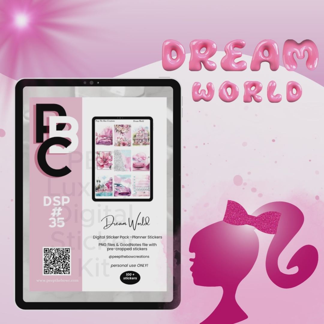 Dream World Sticker kit DSP-35