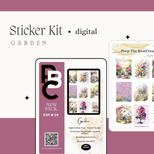 Garden Stickers DSP-24