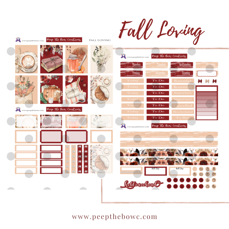 Fall Loving - PRINTABLE