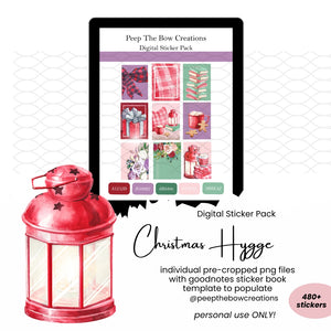 Christmas Hygge Digital Sticker Pack