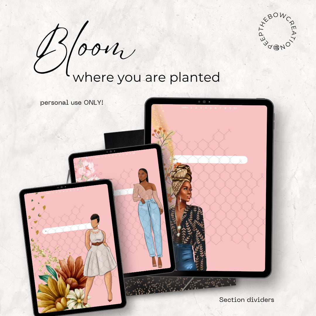 Bloom where you are planted Notebook